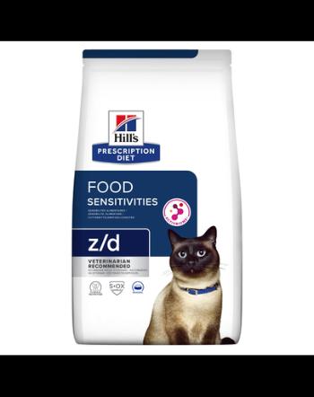 HILL'S Prescription Diet z/d Food Sensitivities hrana dietetica pentru pisici cu reactii alimentare 3 kg