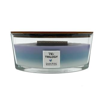 WoodWick Vonná sviečka loď Trilogy Calming Retreat 453,6 g