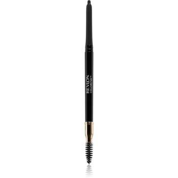 Revlon Cosmetics ColorStay™ obojstranná ceruzka na obočie s kefkou odtieň 225 Soft Black 0,35 g