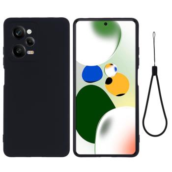 RUBBER Ochranný kryt pre Xiaomi Redmi Note 12 Pro 5G / Poco X5 Pro 5G čierny