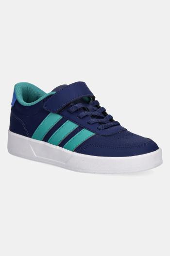Detské tenisky adidas BREAKNET 3.0 tmavomodrá farba, JQ3030