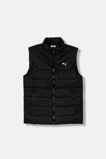 Detská vesta Puma ESS Padded Vest čierna farba, 685224