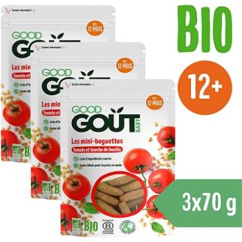 Good Gout Mini bagetky s rajčinkami 3× 70 g (8594200260453)