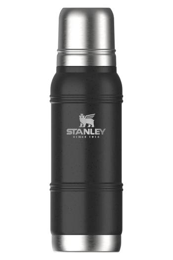 Termo fľaša Stanley The Artisan Thermal Bottle 1 L čierna farba