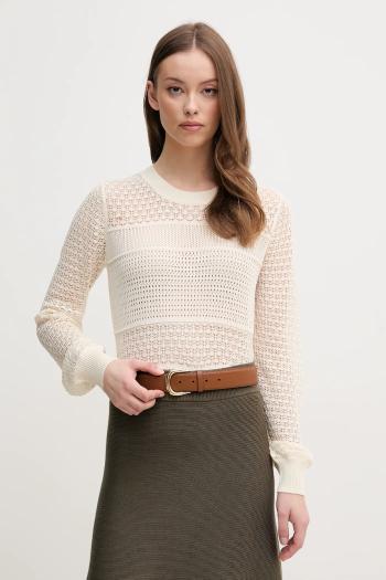 Sveter Pepe Jeans PAX dámsky, béžová farba, tenký, PL702289