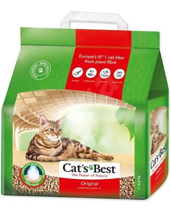 Podstielka pre zvieratá CATS BEST Öko plus 4,3kg  (10L)