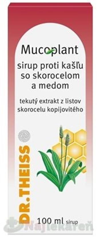 Mucoplant Sirup proti kašľu so skorocelom a medom 100 ml