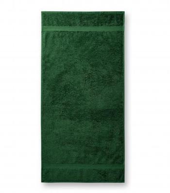 MALFINI Osuška Terry Bath Towel - Fľaškovo zelená | 70 x 140 cm