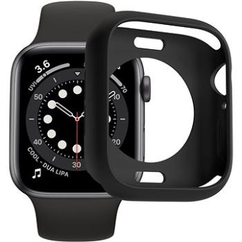 AlzaGuard Matte TPU HalfCase pre Apple Watch 44 mm čierne (AGD-WCH0004B)