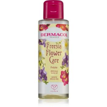 Dermacol Flower Care Freesia luxusný telový výživný olej 100 ml