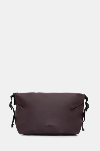 Kozmetická taška Rains 15630 Hilo Wash Bag bordová farba, 15630
