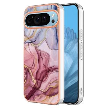 IMD MARBLE Ochranný kryt pre Google Pixel 9 Pro XL ROSE RED