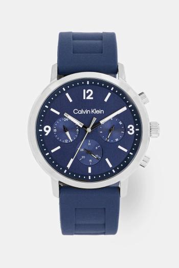 Hodinky Calvin Klein pánske, tmavomodrá farba, 25200460
