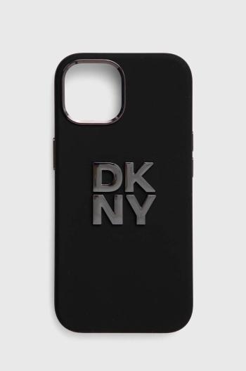 Puzdro na mobil Dkny iPhone 15 / 14 / 13 6.1" čierna farba, DKHCP15SSMCBSK,