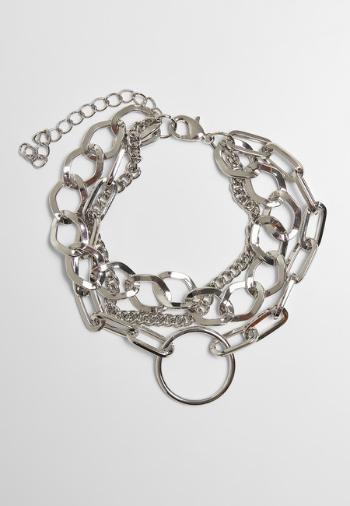 Urban Classics Ring Layering Bracelet silver