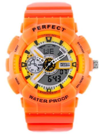 Pánske hodinky PERFECT SHOCK (zp219f) - orange