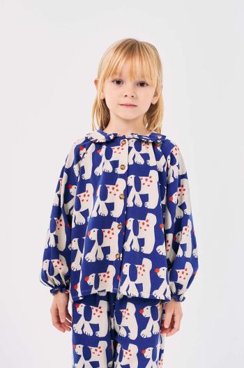 Detská blúzka Bobo Choses Fairy Dog tmavomodrá farba, vzorovaná, 224AC029