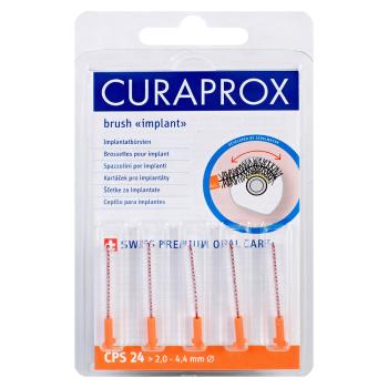 CURAPROX CPS 24 Medzizubné kefky Strong Implant v blistri 5 ks