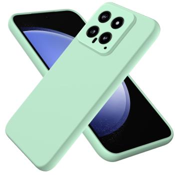 RUBBER Ochranný kryt pre Xiaomi 14 zelený