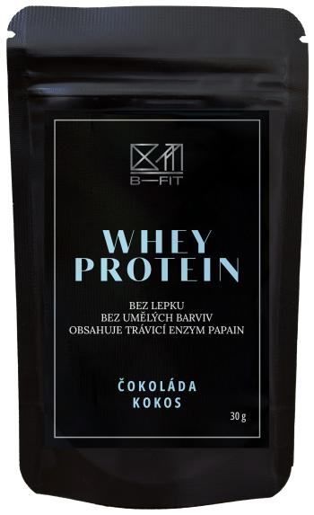 B-FIT CLUB Whey Protein Čokoláda-kokos 30 g