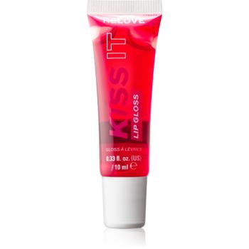 Revolution Relove Kiss It hydratačný lesk na pery odtieň Cherry Red 10 ml