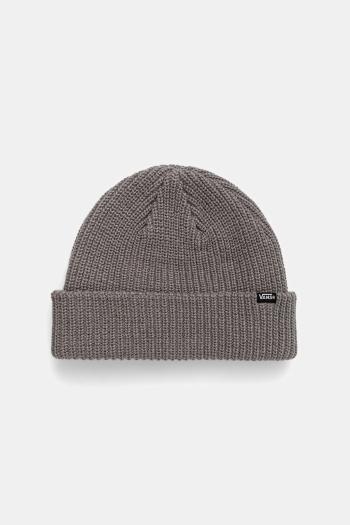 Detská čiapka Vans Core Basic Cuff Beanie šedá farba, VN000Q1GHTG1
