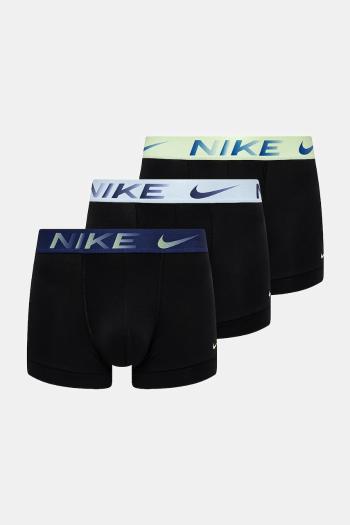 Boxerky Nike 3-pak pánske, čierna farba, 0000KE1156