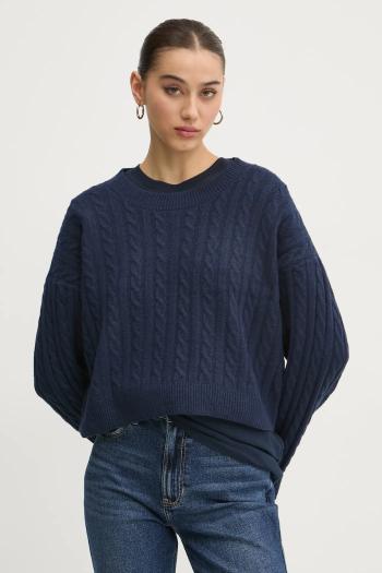 Sveter Hollister Co. dámsky, tmavomodrá farba, KI350-4274