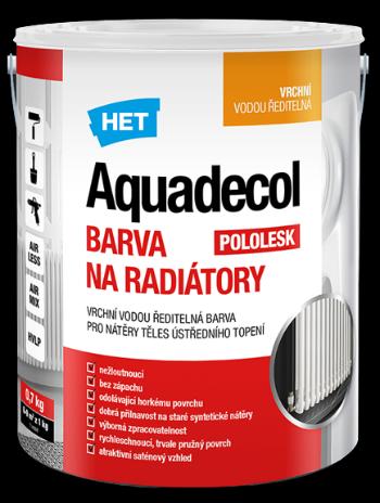 AQUADECOL - Farba na radiátor biela 0,7 kg