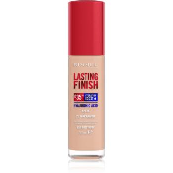 Rimmel Lasting Finish 35H Hydration Boost hydratačný make-up SPF 20 odtieň 010 Rose Ivory 30 ml