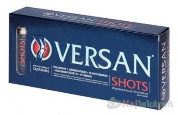 VERSAN Shots ampulky pomarančová 30 x 10 ml