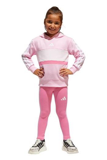 Detská súprava adidas ružová farba, JC7475