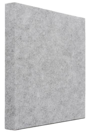 Mega Acoustic SqPET 7 cm White-Gray Absorpčný penový panel