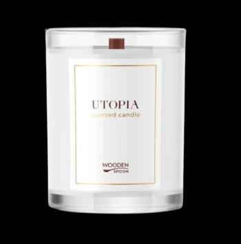 WOODENSPOON Utopia Sójová vonná sviečka 200 g