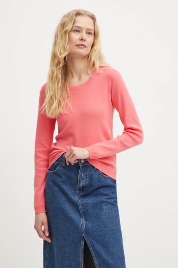 Bavlnený sveter United Colors of Benetton šedá farba, tenký, 1091D1M08