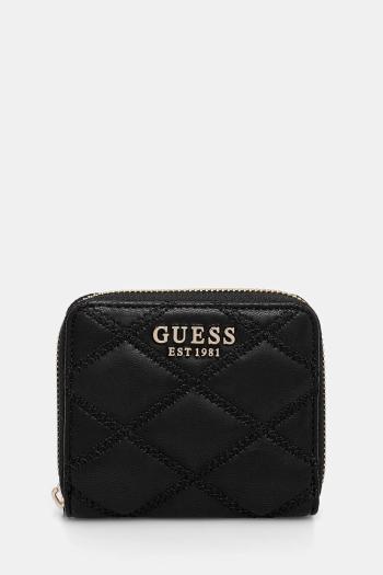 Peňaženka Guess TAMSIN dámska, čierna farba, SWQG96 32137
