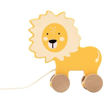 Tryco Wooden Lion Pull-Along Toy hračka z dreva 10m+ 1 ks