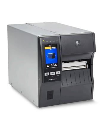 Zebra ZT411 ZT41143-T3E0000Z label printer, industrial 4" printer,(300 dpi),peeler,disp. (colour),RTC,EPL,ZPL,ZPLII,USB,RS232,BT,Ethernet