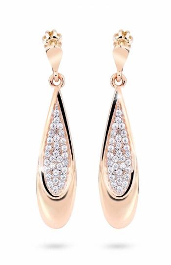 Cutie Jewellery Luxusné zlaté náušnice so zirkónmi Z8052-30-10-X-4