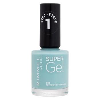 RIMMEL LONDON Super Gél lak na nechty Step1 093 Peppermint Promis 12 ml