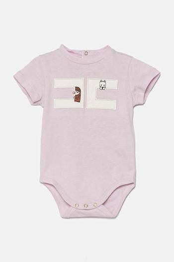 Bavlnené body pre bábätká Elisabetta Franchi ENBD003.0.JF054