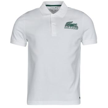 Lacoste  PH5076  Polokošele s krátkym rukávom Biela