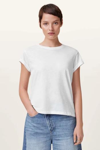 Bavlnené tričko AllSaints ANNA TEE dámske, čierna farba, W238JB
