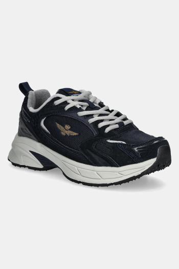 Tenisky Aeronautica Militare SC301CT3500 tmavomodrá farba, SC301CT3500