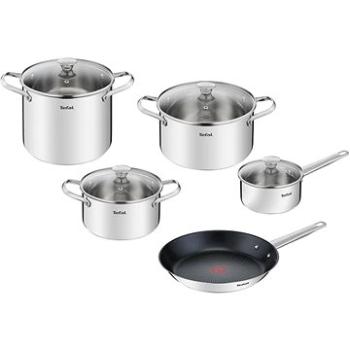 Tefal súprava nerez riadu 9 ks Cook Eat B922S955