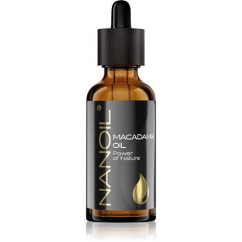 Nanoil Macadamia Oil makadamiový olej na tvár, telo a vlasy 50 ml