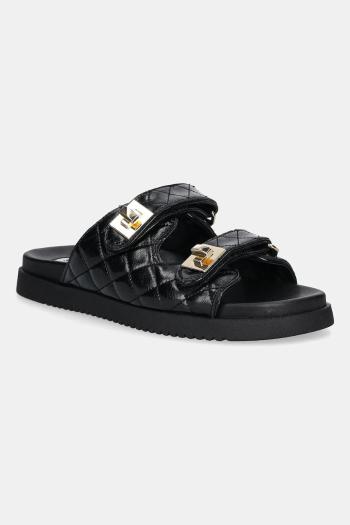 Kožené šľapky Steve Madden Schmona-CN čierna farba, SM11003714