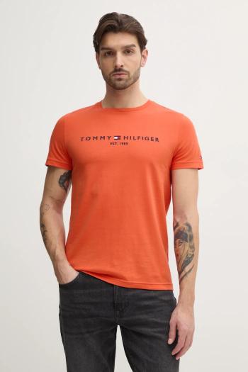 Bavlnené tričko Tommy Hilfiger pánske, s nášivkou, MW0MW11797