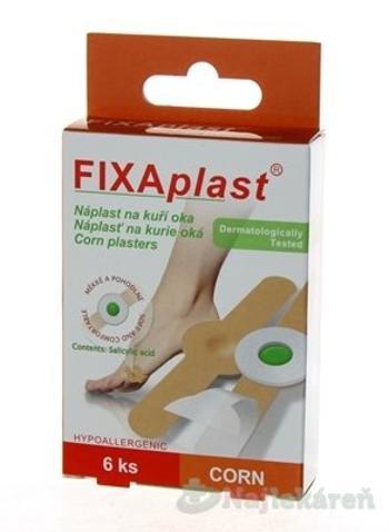 FIXAplast CORN náplasť na kurie oká 6ks