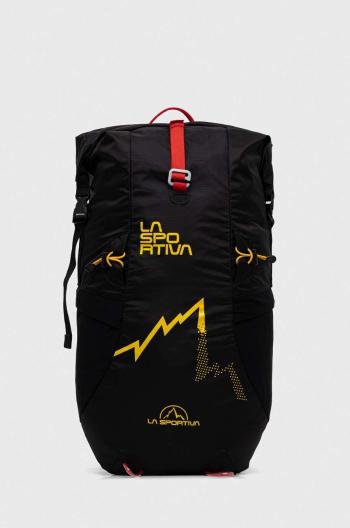 Ruksak LA Sportiva Alpine čierna farba, veľký, s potlačou